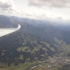 Flugwegposition um 12:12:23: Aufgenommen in der Nähe von Gemeinde Ramsau am Dachstein, 8972, Österreich in 2923 Meter